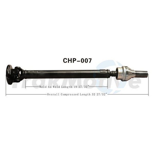 Surtrack Axle Drive Shaft Assembly, Chp-007 CHP-007